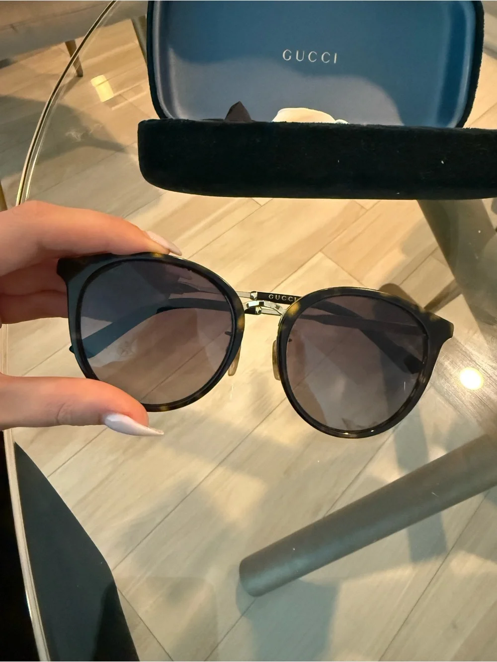 Gucci sunglasses tortoiseshell